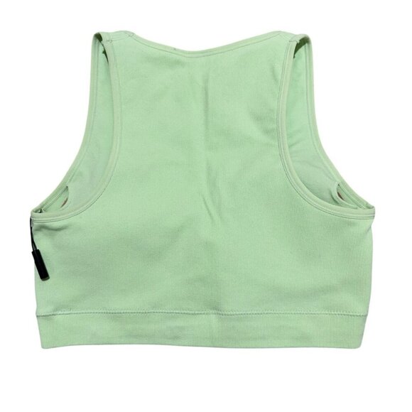 Calvin‎ Klein Performance Womens Size S Green Ribbed Sports Bra NWOT - Picture 5 of 7